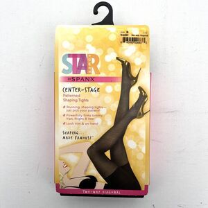 Star Power by SPANX Two-Way Diagonal Center Stage High-Waisted Shaping Tights S